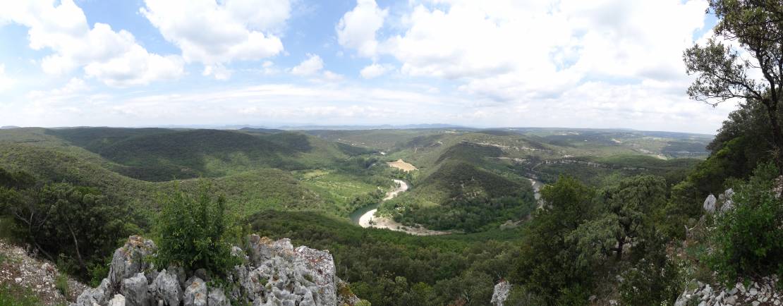 uitzicht La Dent du Serret